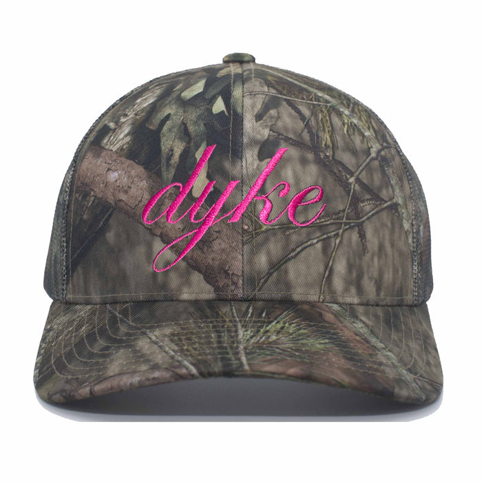Dyke Script Mossy Oak Snapback