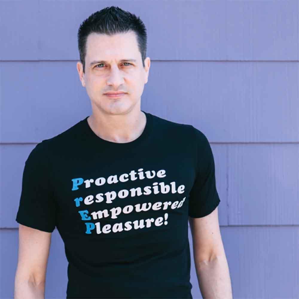 Prep Damon L Jacobs Proactive responsible empowered pleasure t-shirt