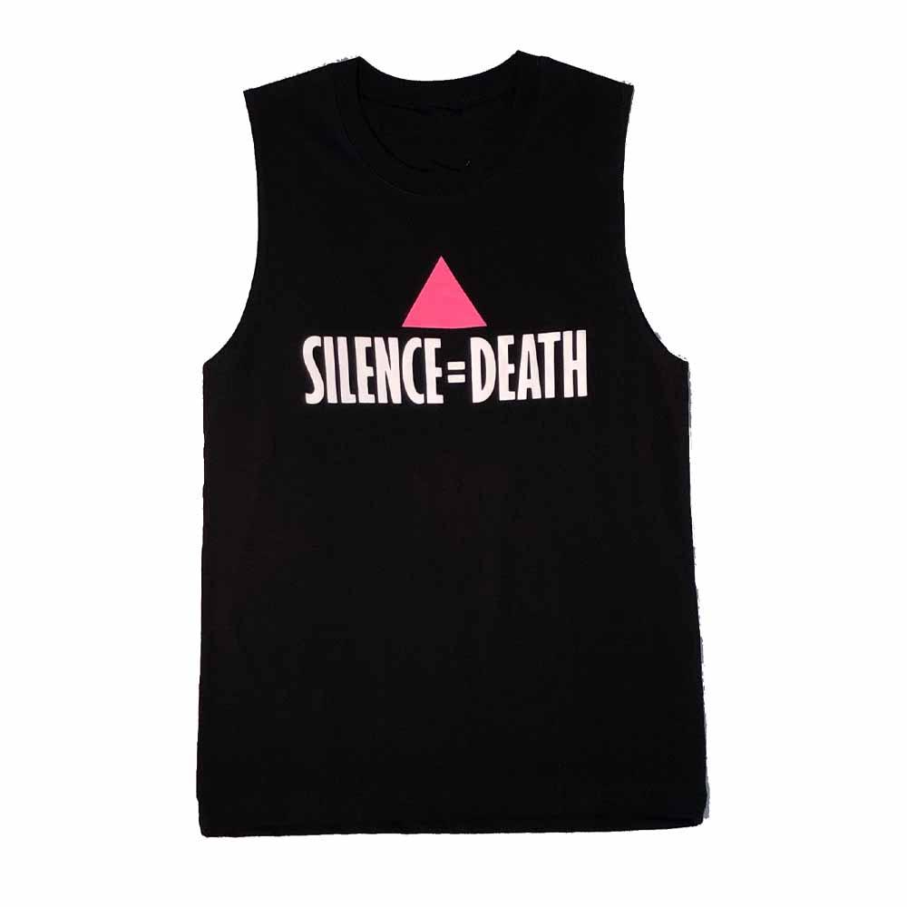 Silence = Death Sleeveless Shirts collection at Adam's Nest