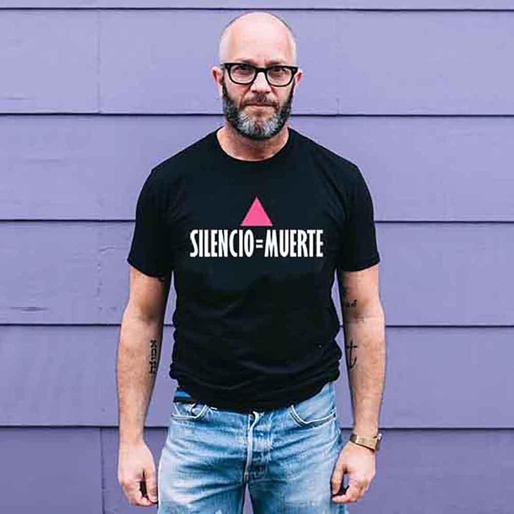 slience equals death act up silencio muerte ali forney adam singer