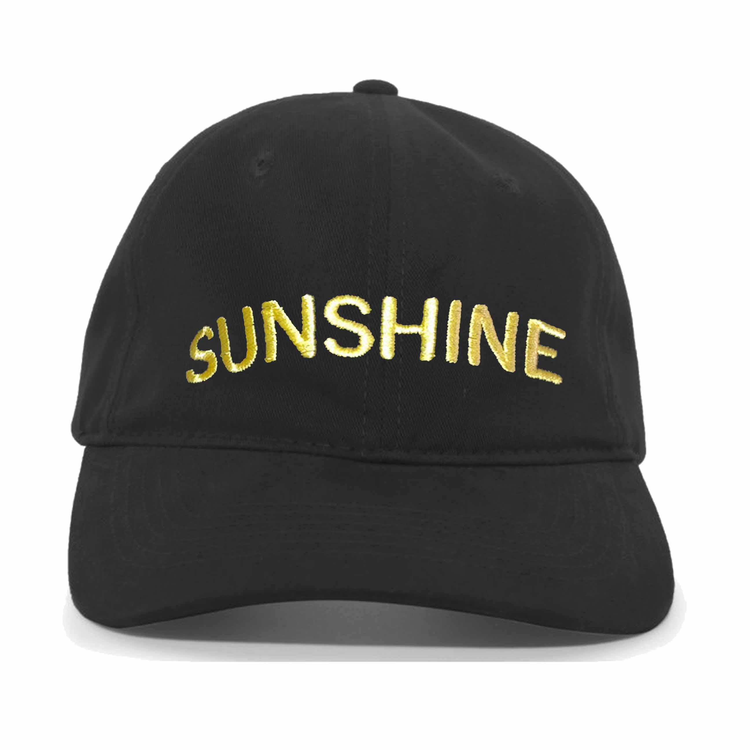 sunshine dad twill hat black