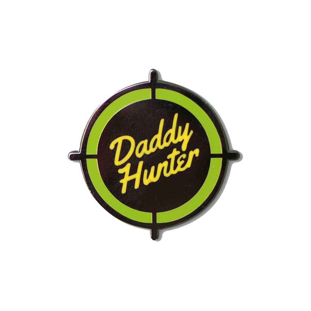daddy hunter enamel lapel pin gaypin' guys