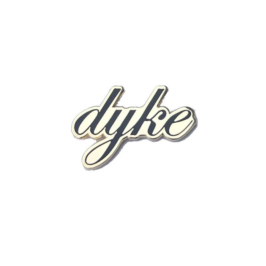 Dyke enamel pin