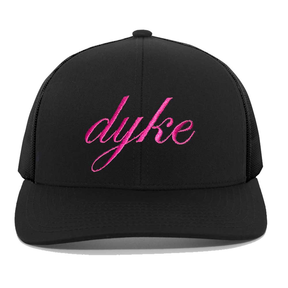 Dyke Mesh Trucker Snapback Hat