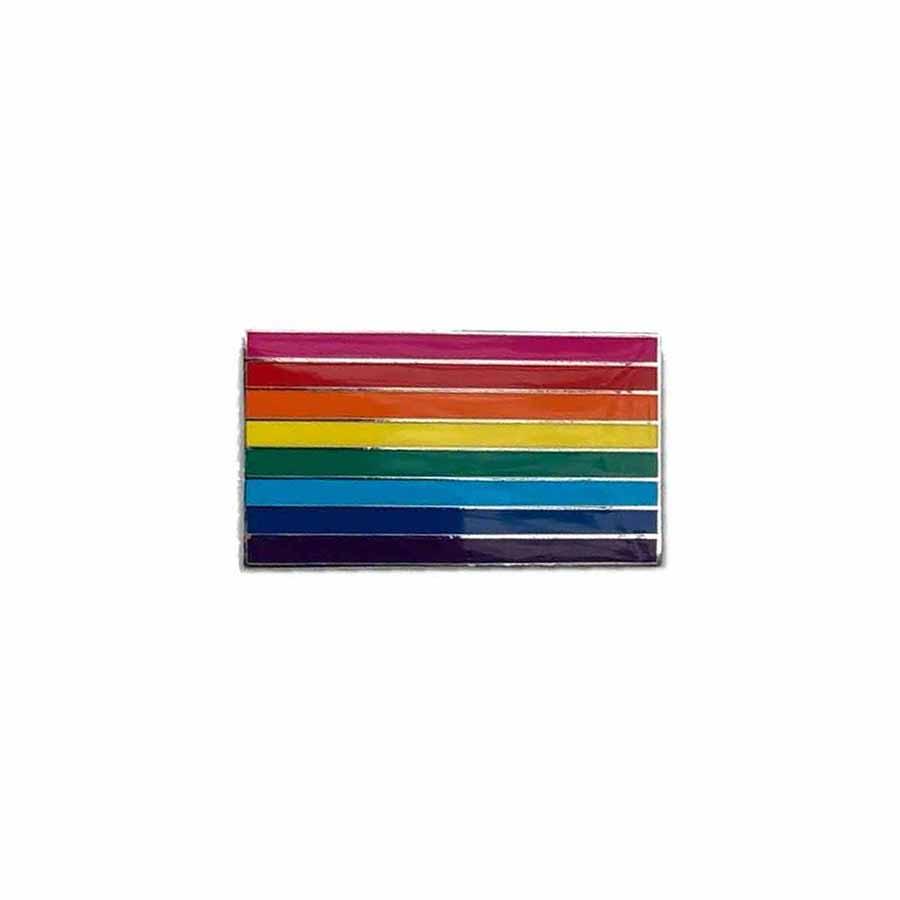 Original Eight Color Rainbow LGBTQ Pride Pin - Rainbow Railroad supporting Rainbow Railroad