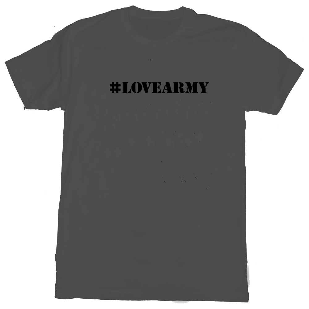 #lovearmy grey t-shirt