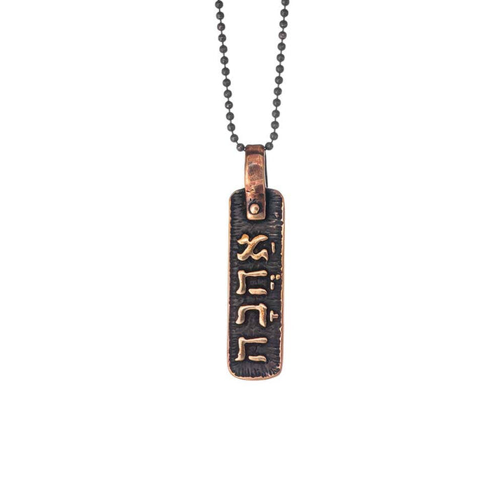 Ahava Necklace in Bronze