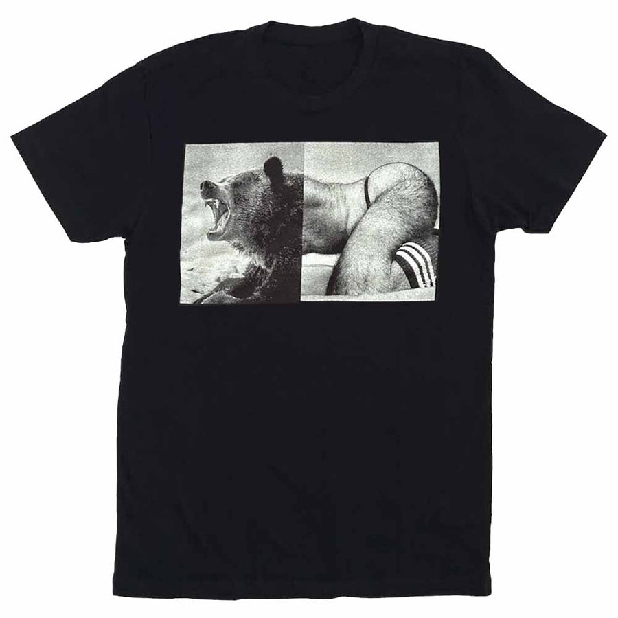 Naro Pinosa Growling Bear T-Shirt by Naro Pinosa