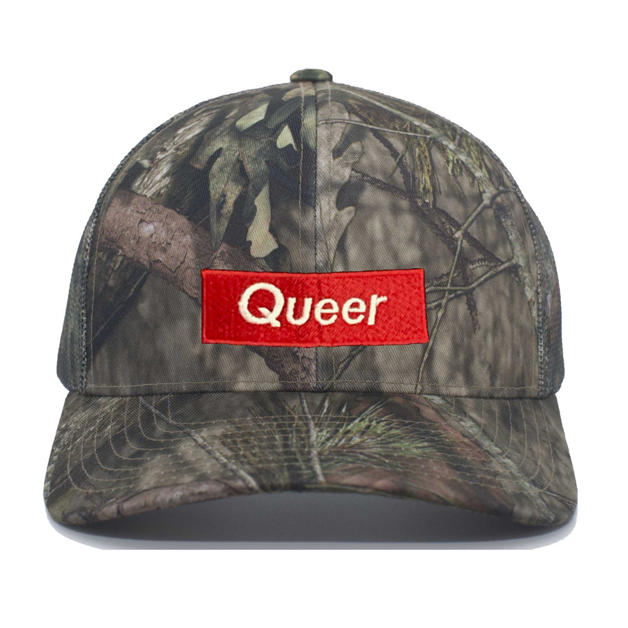 Queer Mossy Oak Snapback - Trevor Project supporting The Trevor Project