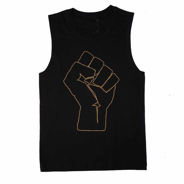 Solidarity Fist Sleeveless T-shirt  ACLU