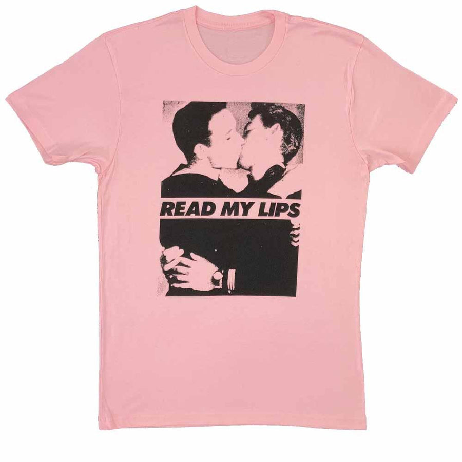 Read My Lips Men T-Shirt - Rainbow Railroad supporting Rainbow Railroad